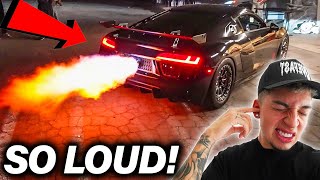 WORLDS LOUDEST AUDI R8 TWIN TURBO 2000HP [upl. by Adnahcal571]