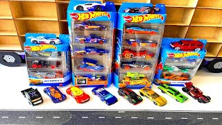 Hauling Hot Wheels Massive Truck Loaded with Colorful Cars [upl. by Raffarty]