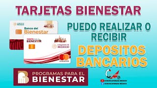 ATENCIÓN ¡Se Puede Realizar o recibir Depósitos Bancarios Tarjeta Bienestar 2022 [upl. by Katrine84]