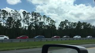 Hurricane Irma Evacuation Traffic I4 and I95 [upl. by Monda]