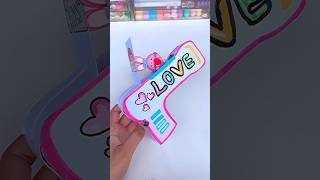 DIY Lollipop Gun 🔫🍭 shorts tonniartandcraft love art craft [upl. by Wendelin]