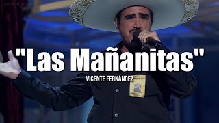 LAS MAÑANITAS  Vicente Fernández LETRA [upl. by Laamaj]