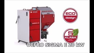 DEFRO SIGMA E 5 KLASA  ECODESIGN [upl. by Liebowitz]