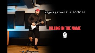 Killing in the Name  Rage Against The Machine Guitar cover Ukraine metalcover guitarcover [upl. by Bowman]