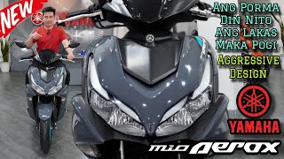 Yamaha Aerox 155 Ang Angas din ng Dating Very Aggressive din Talaga ng Kanyang Design [upl. by Yacov]