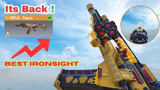 Best Ironsight HBRa3 Swarm returned back to dominate over your lobby🔥CALL OF DUTY MOBILE GAMEPLAY❤️ [upl. by Enalahs]