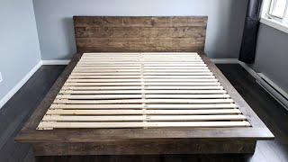 DIY 5 Minutes Bed Frame [upl. by Sisxela]