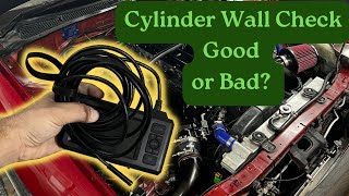 How To Use a BoreScope to Check Cylinder Walls  Plus Skyline Rebuild Update [upl. by Aretahs965]