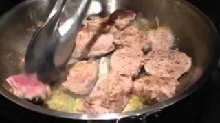 Cooking Pork Medallions [upl. by Dona377]