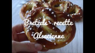 Bretzels et moricettes  recette Alsacienne facile [upl. by Jara]