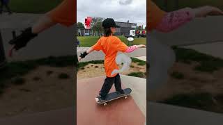 How to Powerslide  Skateboard Tutorial 3 shorts [upl. by Richardson]