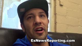 john molina jr on rios vs alvarado EsNews boxing [upl. by Bristow]