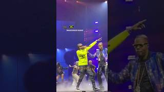 MASICKA Performing live with RampB Superstar USHER 🇯🇲🐊 [upl. by Lanette]