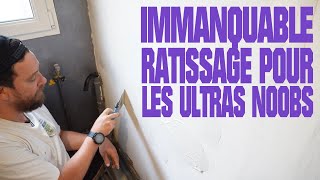 Enduire un mur pour les ultras débutants  méthode décole [upl. by Yerak]