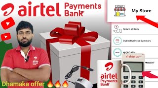 airtel payment bank my store retailer kitairtel payment bank retailer kit 2024 [upl. by Alur]