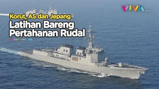 Korut Mencakmencak Korsel Latihan Pertahanan Rudal Bareng AS dan Jepang [upl. by Stedman]