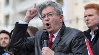 JeanLuc Mélenchon a repoussé fermement les tentatives dinterviews de Quotidien [upl. by Faletti]