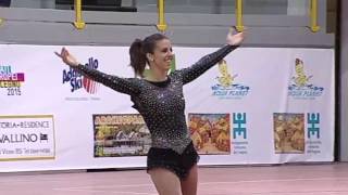 Monica Gimeno  SP  European 2015  Ponte Di Legno [upl. by Chud]