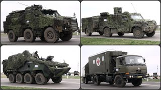 Tatra Pandur II CZ und Nexter Titus 41 Mechanisiertes Bataillon [upl. by Virgina]