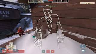 Team Fortress 2 Spy Gameplay [upl. by Iturhs]