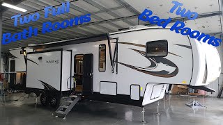 2023 Sabre 38DBQ Fifth Wheel by Forestriver  Couchs RV Nation a RV Wholesaler  Camper Review Tour [upl. by Newra949]