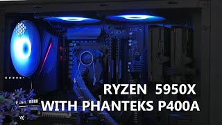 Ryzen 5950X Build with Arctic Freezer II 360 [upl. by Gnoix411]