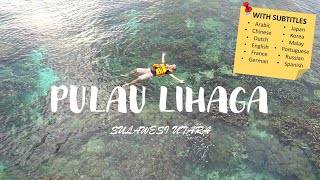 Pulau LIHAGA  Kepingan Surga di Sulawesi Utara [upl. by Eeryn]