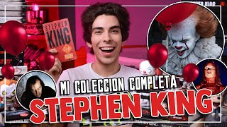 ¡MI COLECCIÓN COMPLETA DE LIBROS DE STEPHEN KING  Caja de Películas [upl. by Acinorehs]