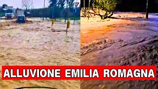 Alluvione Emilia Romagna esondano Senio Zena e Idice evacuazioni a Bologna e Faenza [upl. by Yeliac175]