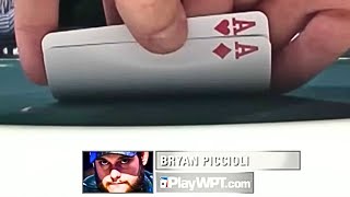 ALL IN With POCKET ACES for 2465000 at WPT Final Table [upl. by Ronn]