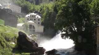 Gasteiner Wasserfall Bad Gastein Austria Gastein waterfall [upl. by Vivianne194]