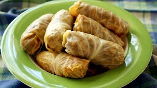 Cabbage Rolls  Polish Gołąbki  Easy to Follow Step by Step Recipe [upl. by Silverts]