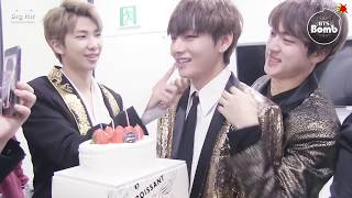 BANGTAN BOMB Happy Birthday to V  KBS 가요대축제 2016  BTS 방탄소년단 [upl. by Nosae]