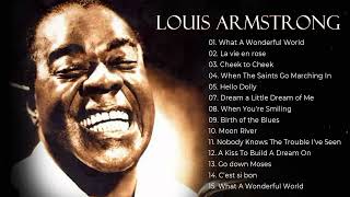 Louis Armstrong Greatest Hits  The Very Best Of Louis Armstrong 2023 [upl. by Atin]