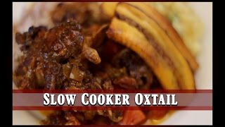 Slow Cooker Oxtail belizean style [upl. by Tsirc]