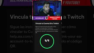 Como vincular tu cuenta de EA con TWITCH para Conseguir Sobres en FC 25 shorts fc25 [upl. by Ema]