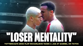 Richarlison shares TikTok mocking Arsenals Gabriel [upl. by Drew]