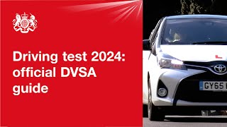 Driving test 2024 official DVSA guide [upl. by Yruj]