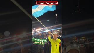 Shin Fujiyama lo Reciben Entonando el Himno Nacional de Honduras shinfujiyama [upl. by Ellehsyt]