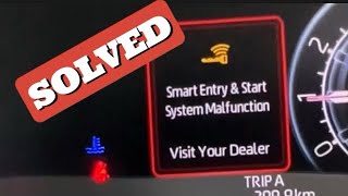 V245 PROBLEM ATIVA  SMART ENTRY amp START SYSTEM MALFUNCTION peroduaativa [upl. by Tankoos875]