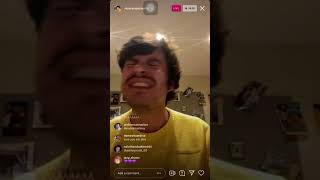 Rex Orange County  TelevisionSo Far So Good Instagram Live [upl. by Ajnin]