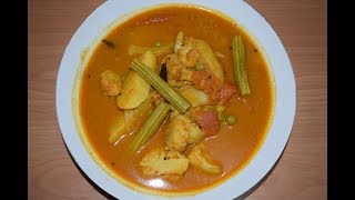 Mangalore style Vegetable curry  Vegetarian [upl. by Micki]