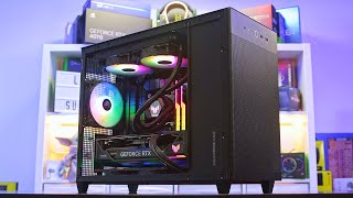 My EPIC ASUS AP201 SFF Gaming PC Build  Full Build Guide amp Benchmarks 13600K amp RTX 4070 Ti [upl. by Hamer]