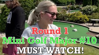 Mini Golf Major 10  Round 1 MUST WATCH [upl. by Esirec]