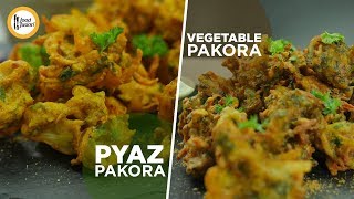 Vegetable amp Pyaz Pakora Recipes By Food Fusion Ramzan Special [upl. by Yatnoj220]