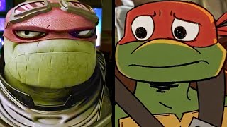 Old version of turtles vs new version  tmnt [upl. by Nissa]