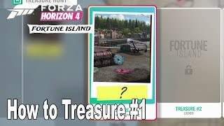 Forza Horizon 4 Fortune Island  How to Solve Treasure 1 HD 1080P [upl. by Anabal]