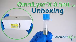 OmniLyse® X 05mL Kit Unboxing [upl. by Secrest573]