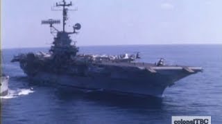 USS Oriskany CV34 at sea  October 1966 [upl. by Oryaj]