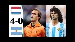 Netherlands 4 x 0 Argentina world cup 1974  Full highlight  1080p HD  Johan Cruyff  Kempes [upl. by Tedda552]